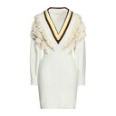 【送料無料】 フィロソフィーデロレンゾセラフィーニ レディース ワンピース トップス Mini dresses Beige(4)