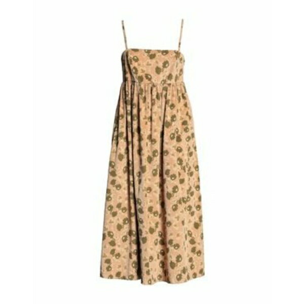【送料無料】 アレッシアサンティ レディース ワンピース トップス Midi dresses Beige