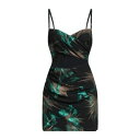 【送料無料】 コンタット レディース ワンピース トップス Mini dresses Green