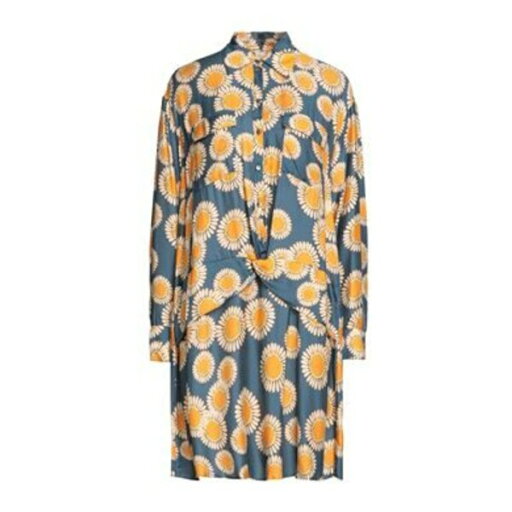 【送料無料】 ハー シャツ ハー ドレス レディース ワンピース トップス Mini dresses Blue 【送料無料】 ハー シャツ ハー ドレス レディース ワンピース トップス Mini dresses Blue