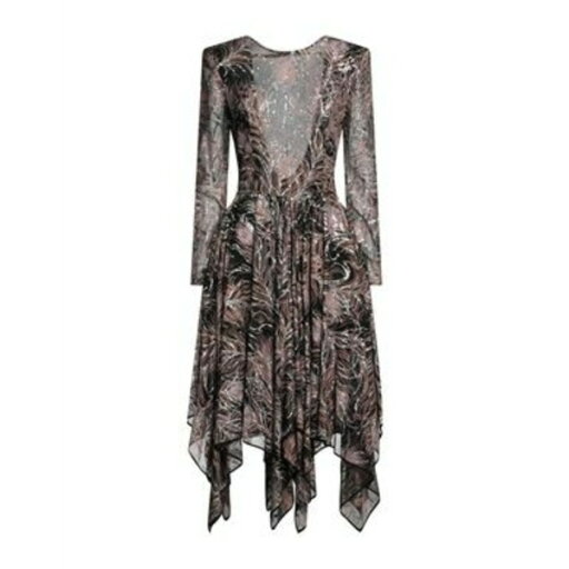 【送料無料】 エトロ レディース ワンピース トップス Midi dresses Black 【送料無料】 エトロ レディース ワンピース トップス Midi dresses Black