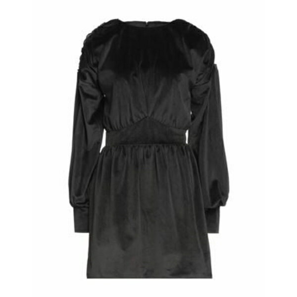 【送料無料】 マリア ヴィットリア パオリロ MVP レディース ワンピース トップス Mini dresses Black