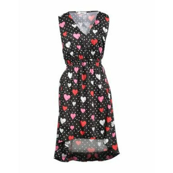 【送料無料】 ディモーラ レディース ワンピース トップス Mini dresses Black