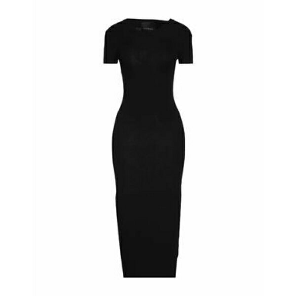 【送料無料】 ジョン リッチモンド レディース ワンピース トップス Midi dresses Black