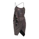 【送料無料】 アレクサンドル・ボーティエ レディース ワンピース トップス Mini dresses Black