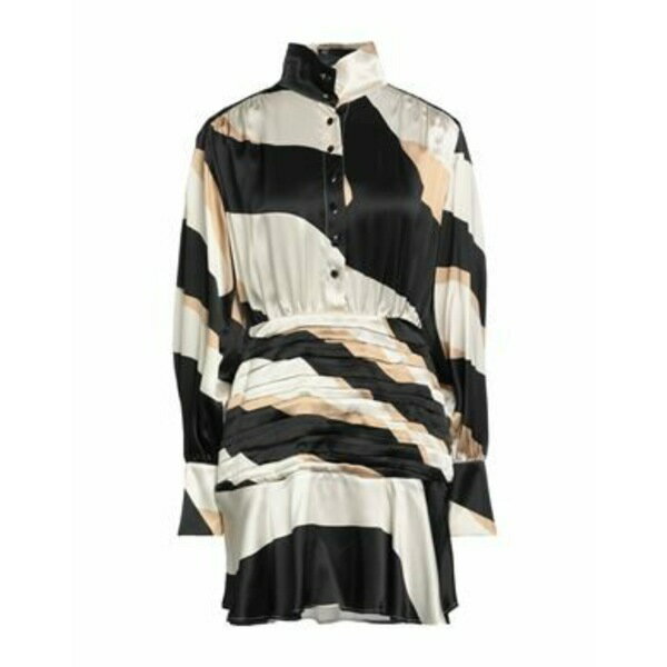 【送料無料】 ラケル?ジニス レディース ワンピース トップス Mini dresses Black
