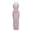 【送料無料】 イサ ボルダー レディース ワンピース トップス Maxi dresses Purple