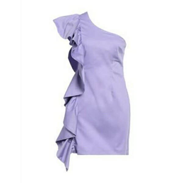 【送料無料】 ソーアリュール レディース ワンピース トップス Mini dresses Purple
