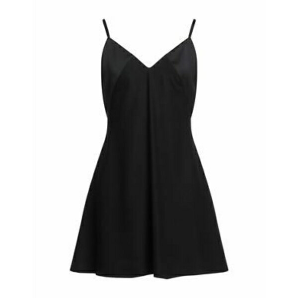 【送料無料】 コスチュームナショナル レディース ワンピース トップス Mini dresses Black