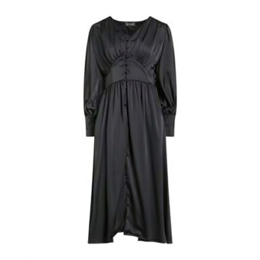 【送料無料】 ヴァネッサ スコット レディース ワンピース トップス Midi dresses Black 【送料無料】 ヴァネッサ スコット レディース ワンピース トップス Midi dresses Black