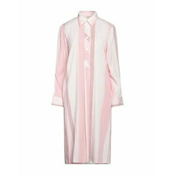 【送料無料】 ハー シャツ ハー ドレス レディース ワンピース トップス Midi dresses Pink