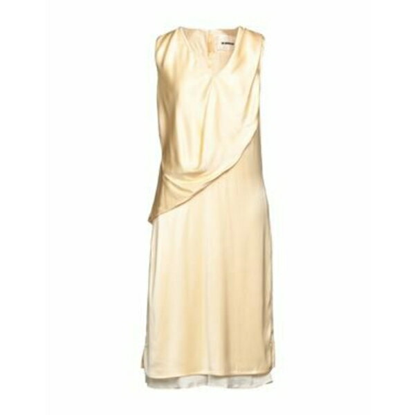 【送料無料】 ジル・サンダー レディース ワンピース トップス Midi dresses Beige