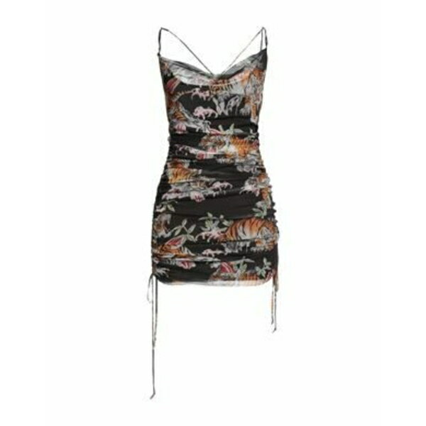 【送料無料】 アニエバイ レディース ワンピース トップス Mini dresses Black