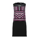 【送料無料】 ロッソピューロ レディース ワンピース トップス Mini dresses Black
