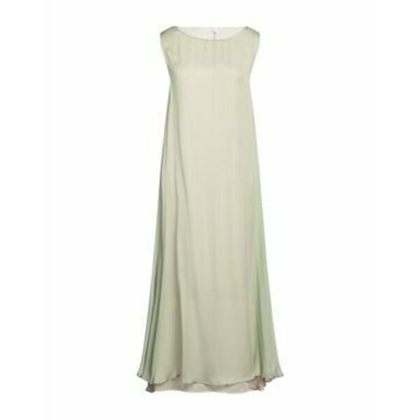 【送料無料】 ロッソピューロ レディース ワンピース トップス Maxi dresses Green