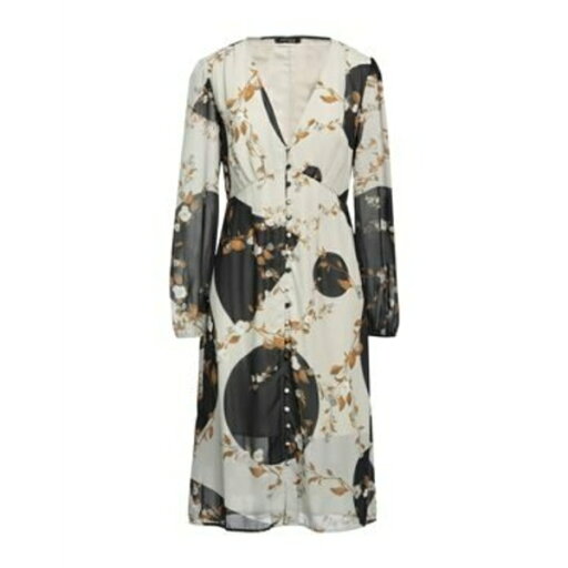 【送料無料】 フラコミーナ レディース ワンピース トップス Midi dresses Beige 【送料無料】 フラコミーナ レディース ワンピース トップス Midi dresses Beige