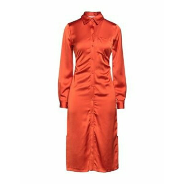 【送料無料】 カオス レディース ワンピース トップス Midi dresses Orange
