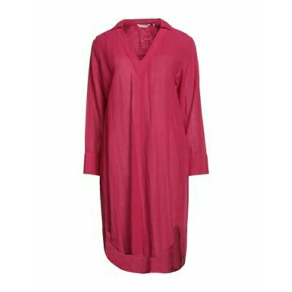 【送料無料】 キャリバン レディース ワンピース トップス Midi dresses Red