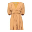 【送料無料】 ジジル レディース ワンピース トップス Mini dresses Beige
