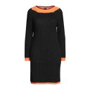 【送料無料】 マークエリス レディース ワンピース トップス Mini dresses Black