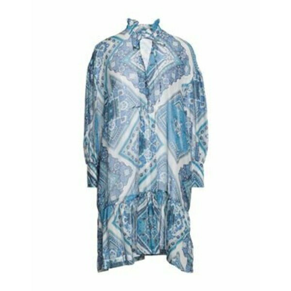 【送料無料】 キャリバン レディース ワンピース トップス Mini dresses Azure