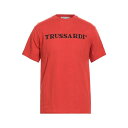 TRUSSARDI トラサルディ Tシャツ トップス メンズ T-shirts Tomato red