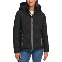 トミー ヒルフィガー レディース ジャケット＆ブルゾン アウター Women 039 s Diamond Quilted Hooded Packable Puffer Coat, Created for Macy 039 s Black