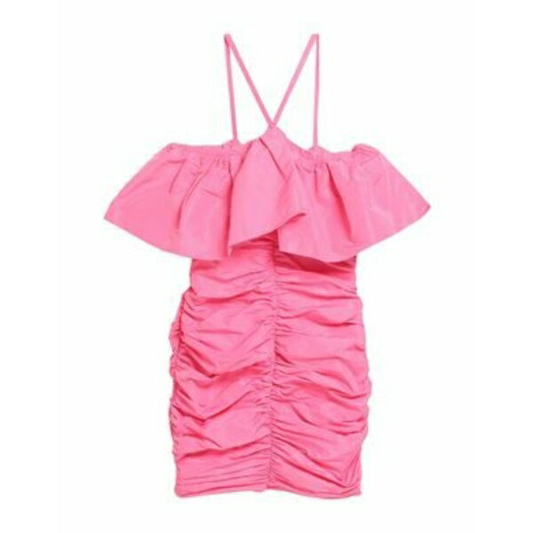 【送料無料】 エムエスジイエム レディース ワンピース トップス Mini dresses Pink