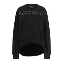 【送料無料】 ロベルトカヴァリ レディース パーカー・スウェットシャツ アウター Sweatshirts Black