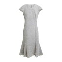 【送料無料】 エルマンノ シェルヴィーノ レディース ワンピース トップス Midi dresses Grey