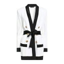 【送料無料】 バルマン レディース カーディガン アウター Cardigans White