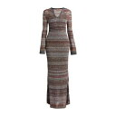 【送料無料】 ミッソーニ レディース ワンピース トップス Maxi dresses Black