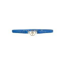 【送料無料】 エリザベスフランキ レディース ベルト アクセサリー Belts Blue