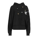 【送料無料】 ジョン リッチモンド レディース パーカー・スウェットシャツ アウター Sweatshirts Black