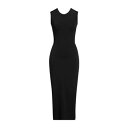 【送料無料】 ファビアナ フィリッピ レディース ワンピース トップス Midi dresses Black