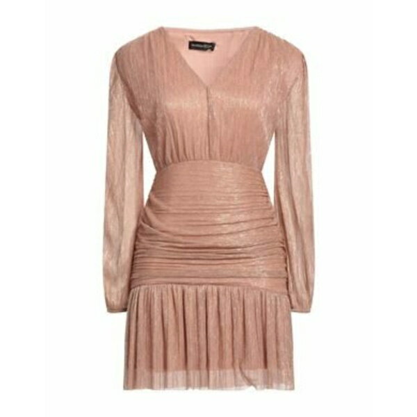 【送料無料】 ヴァネッサ スコット レディース ワンピース トップス Mini dresses Metallic