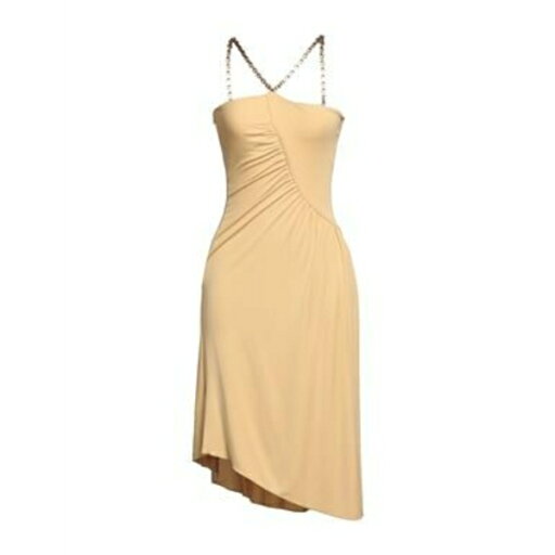 【送料無料】 ピンコ レディース ワンピース トップス Midi dresses Beige 【送料無料】 ピンコ レディース ワンピース トップス Midi dresses Beige
