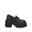 【送料無料】 カサディ レディース スリッポン・ローファー シューズ Loafers Black