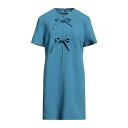 【送料無料】 エトロ レディース ワンピース トップス Mini dresses Azure