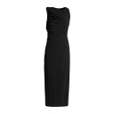 【送料無料】 ヴェルサーチ レディース ワンピース トップス Midi dresses Black