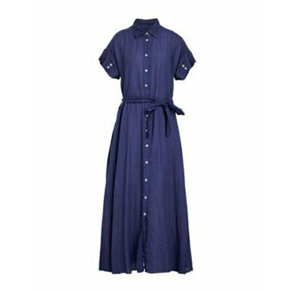 【送料無料】 120%リノ レディース ワンピース トップス Maxi dresses Blue