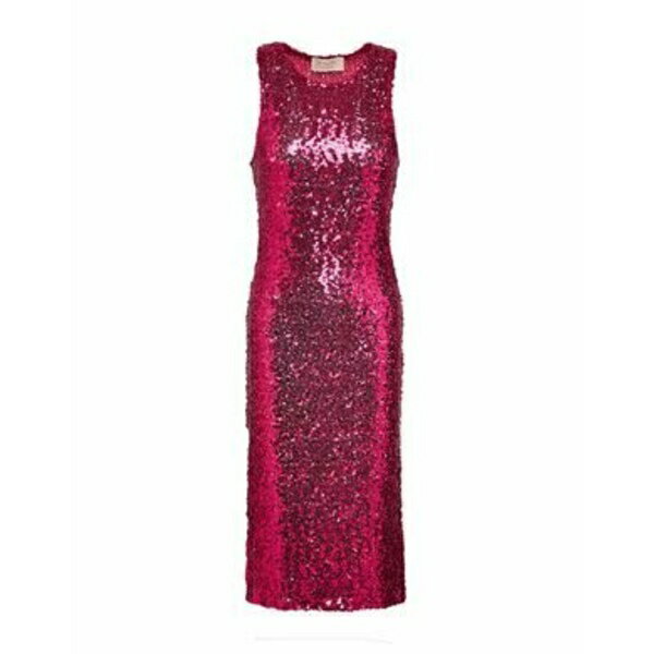 【送料無料】 カオス レディース ワンピース トップス Midi dresses Pink