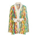 【送料無料】 エムエスジイエム レディース カーディガン アウター Cardigans White