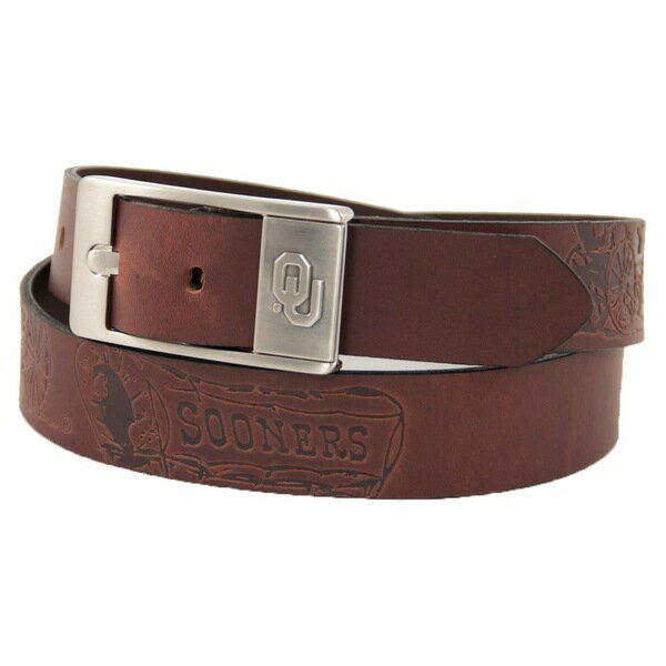 G[OEBO Y xg ANZT[ Oklahoma Sooners Brandish Leather Belt Brown