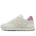 New Balance ニューバランス レディース スニーカー Sea Salt/Real Pink 【(WMNS) New Balance 574 'Sea ...