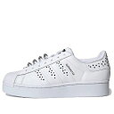 adidas アディダス レディース スニーカー White 【(WMNS) adidas Swarovski x Superstar Bold 'Cloud White' FX7456】 サイズ US_8(25.0cm)