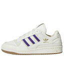 adidas アディダス レディース スニーカー Cloud White/Collegiate Purple/Cream White 【(WMNS) adidas Forum Low CL 'Cloud White Collegiate Purple Cream White' JH7940】 サイズ US_W_10(4)