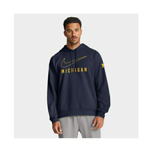 ナイキ メンズ パーカー・スウェットシャツ アウター Men's Navy Michigan Wolverines Premium RaglanPerformance Pullover Hoodie Navy ナイキ メンズ パーカー・スウェットシャツ アウター Men's Navy Michigan Wolverines Premium RaglanPerformance Pullover Hoodie Navy