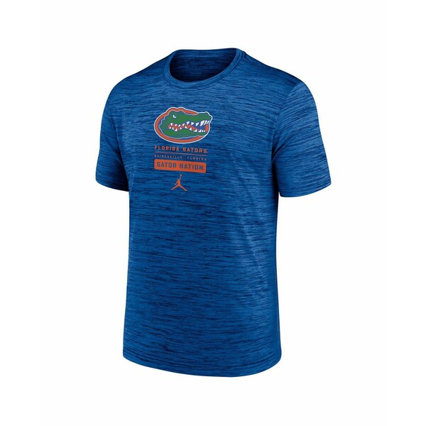 ジョーダン メンズ シャツ トップス Men's Royal Florida Gators Campus Center Block Velocity Performance T-Shirt Royal