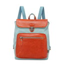 TSDブランド レディース バックパック・リュックサック バッグ Valley Trail Coated Canvas Backpack Aqua